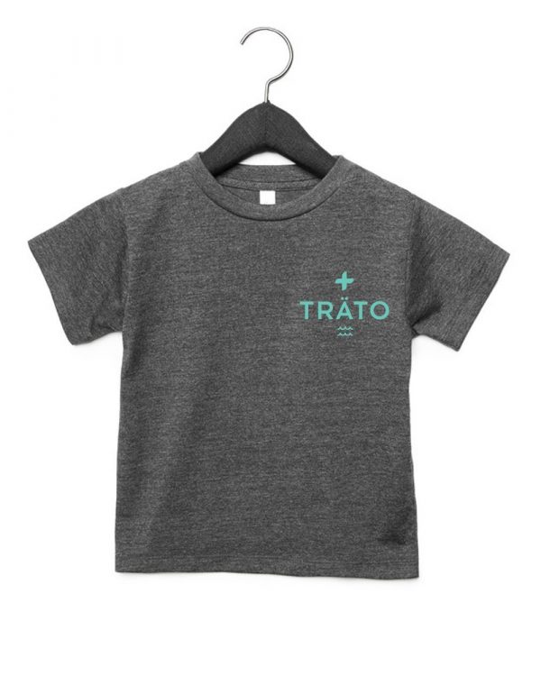 TRÄTO TEAL WAVE GROM Jersey T-shirt