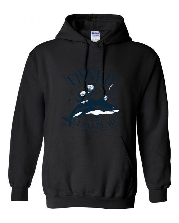 FINNED & LEFT FOR DEAD PIRATE Hoodie