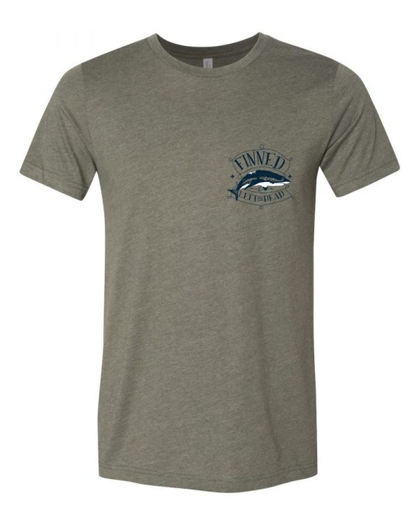 FINNED SHARK POCKET  Jersey T Shirt